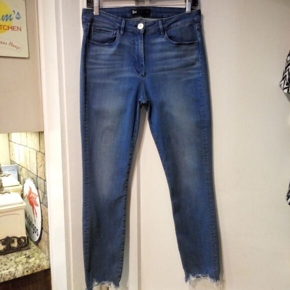 3X1 NYC Mid Rise Skinny Crop Jeans - Picture 4 of 8